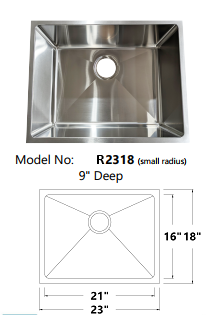 handmade sink R2318