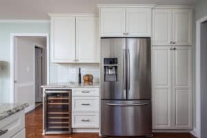 African Rainbow Granite Kitchen - Wine Bar