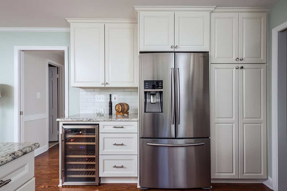 African Rainbow Granite Kitchen - Wine Bar