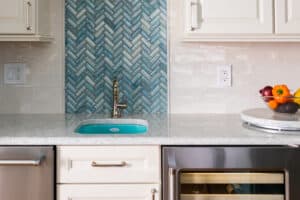 Cambria Montgomery Kitchen - Prep sink