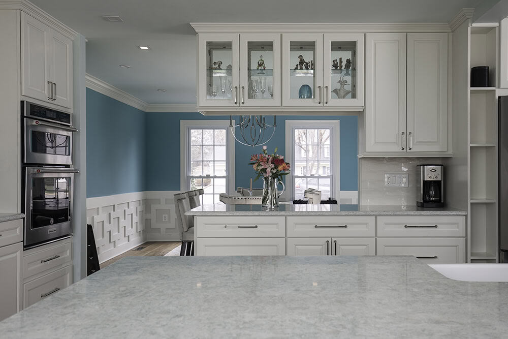 Cambria Montgomery Kitchen - Peninsula View